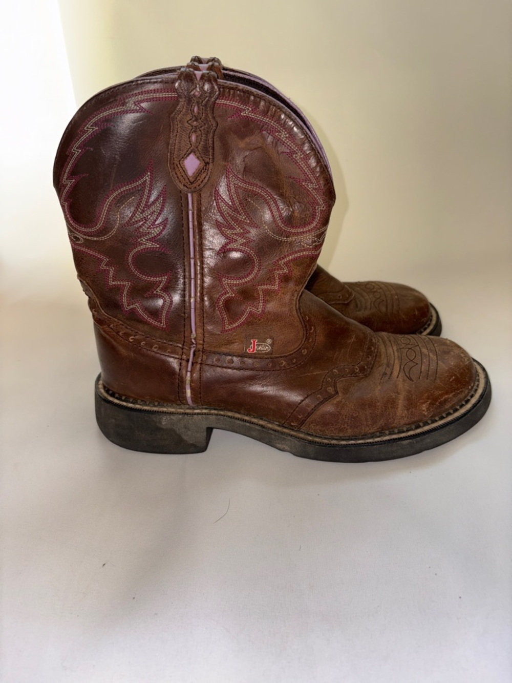 Justin Boots Gypsy collection western boots, Gemma Aged Bark Size 8.5